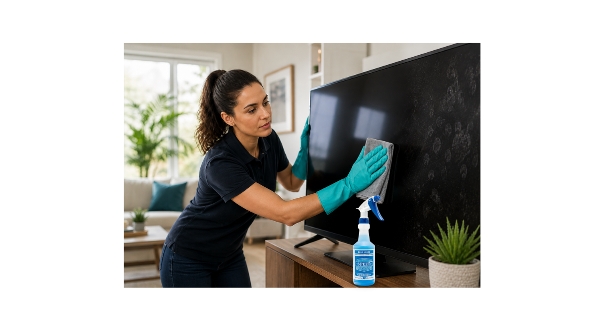How to Clean TV, Laptop & Monitor Screens the Right Way