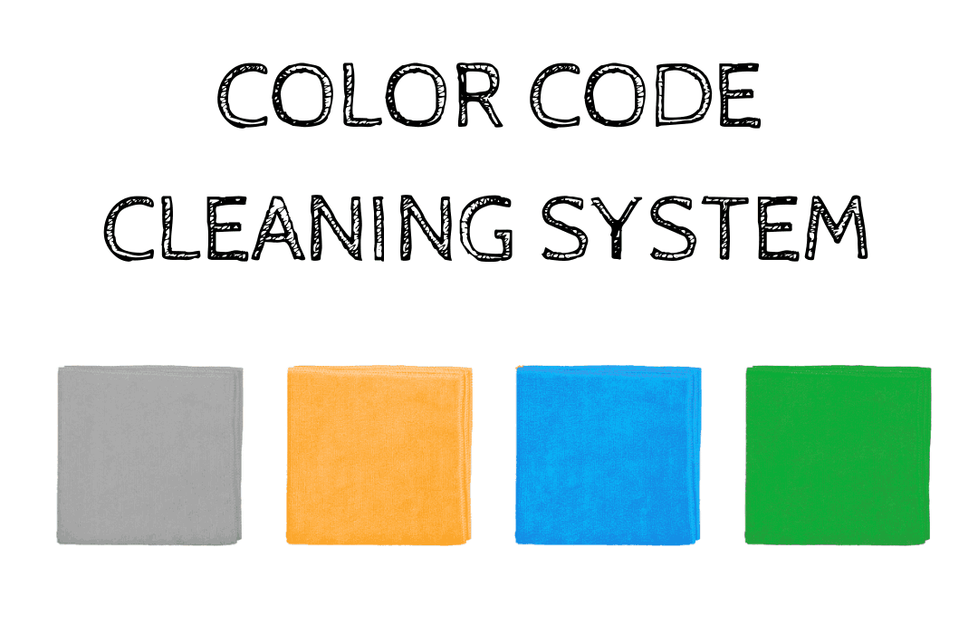 Boost Cleaning Efficiency with Color Coding – Speed Cleaning