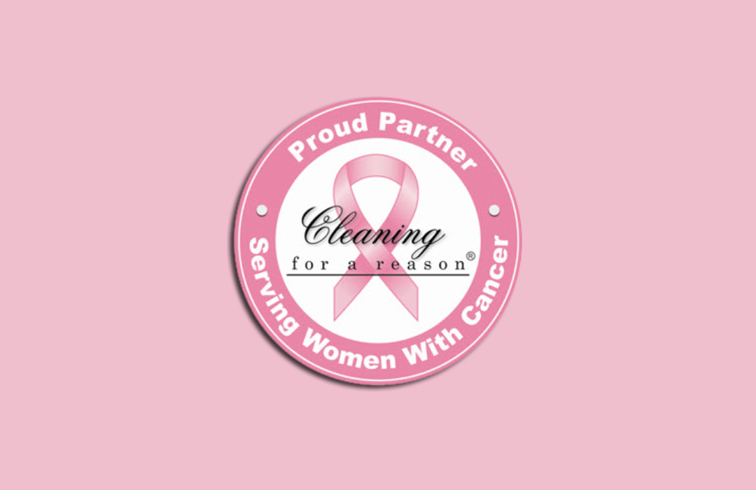 Logo of Cleaning for a Reason, a nonprofit organization providing free cleaning services to cancer patients