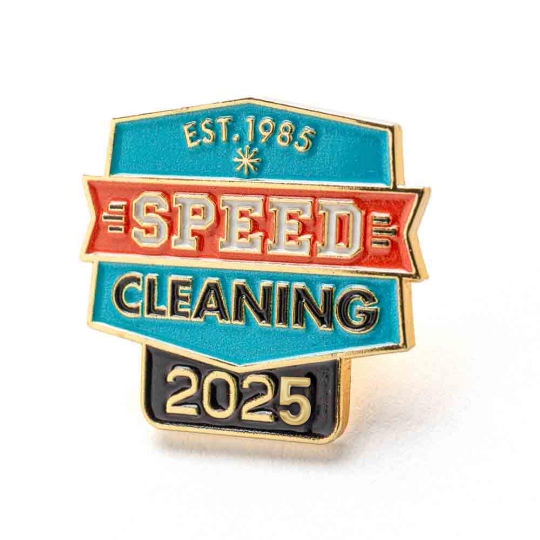 Speed Cleaning™ Annual Certification Pin