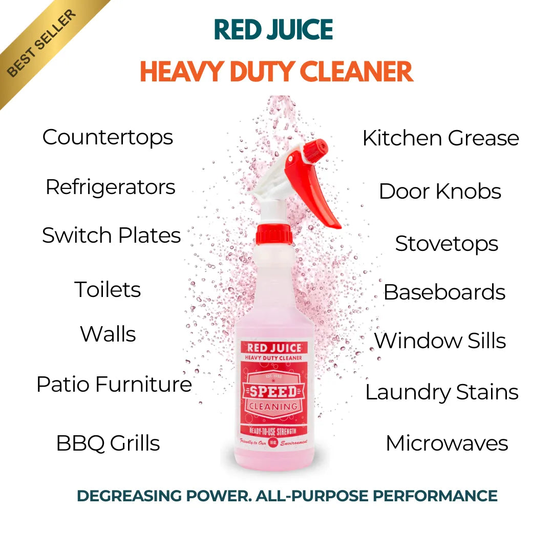 Speed Cleaning Red Juice Surface Cleaner & Degreaser - Thumbnail 3