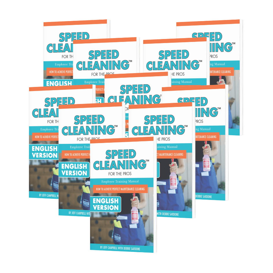 Speed Cleaning for the Pros Employee Training Manual (10-Pack) product image