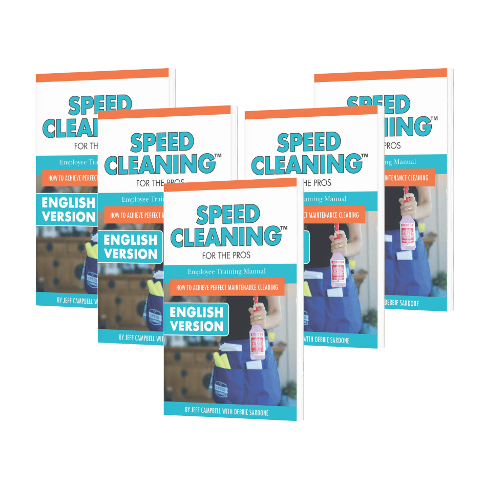 Speed Cleaning for the Pros Employee Training Manual (5-Pack) product image