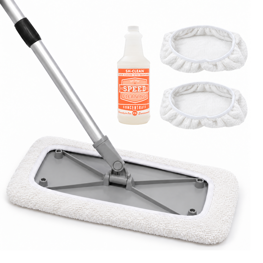 Speed Cleaning Mop + Sh-Clean Floor Kit