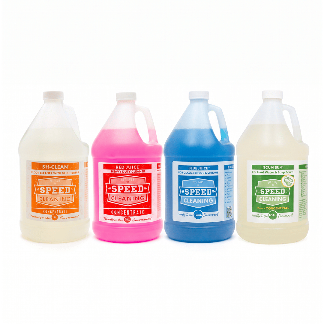 Speed Cleaning Four Gallon Bundle