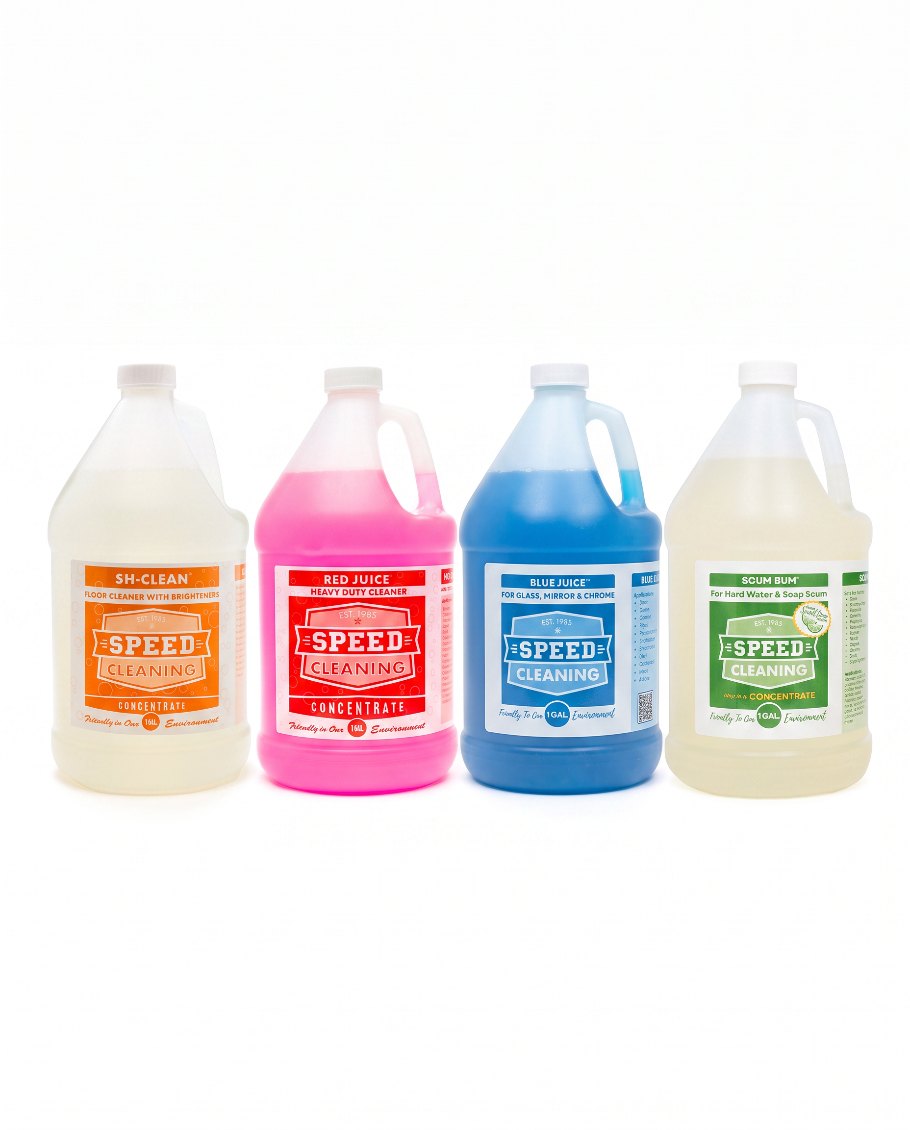 Speed Cleaning Four Gallon Bundle
