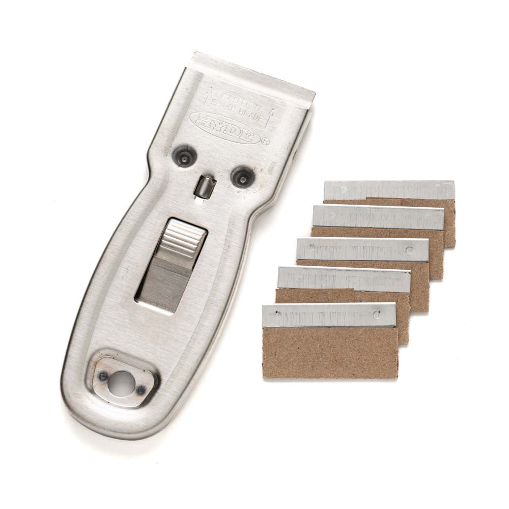 Speed Cleaning | Razor Blade Scraper With 5 Metal Blades