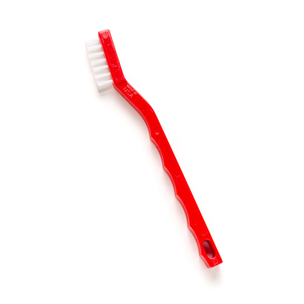 Cleaning toothbrush -red
