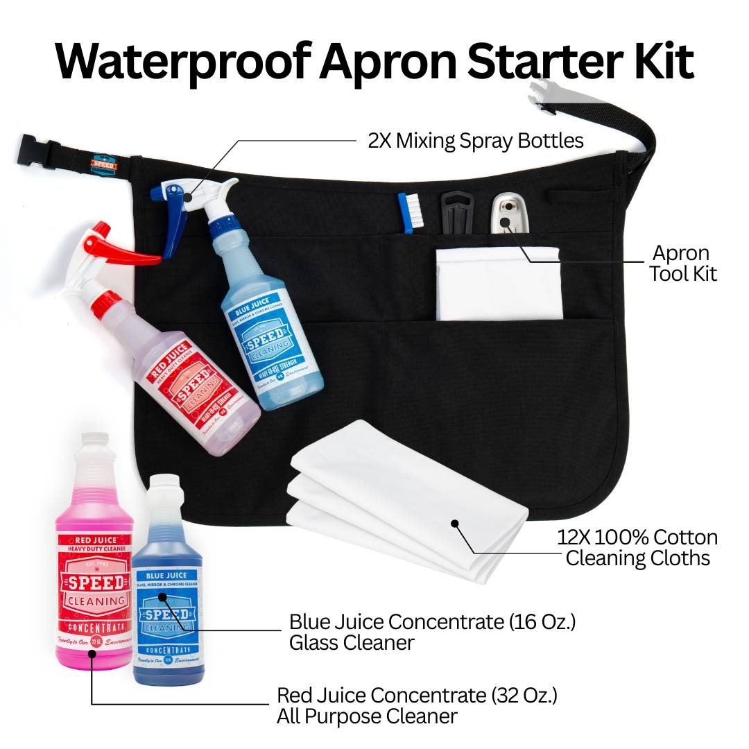 Waterproof Apron Cleaning Starter Kit
